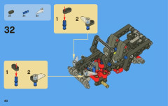 LEGO 8066 instructions page 40 – build guide