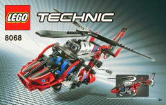 LEGO 8066 instructions page 45 – build guide