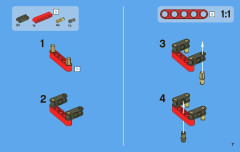 LEGO 8066 instructions page 7 – build guide