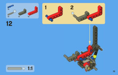 LEGO 8066 instructions page 13 – build guide