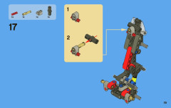 LEGO 8066 instructions page 19 – build guide