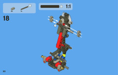 LEGO 8066 instructions page 20 – build guide
