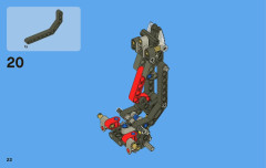 LEGO 8066 instructions page 22 – build guide