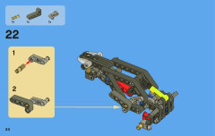 LEGO 8066 instructions page 24 – build guide