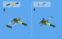LEGO 8066 instructions page 3 – build guide
