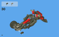 LEGO 8066 instructions page 36 – build guide