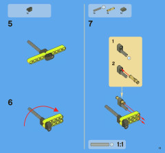 LEGO 8067 instructions page 11 – build guide