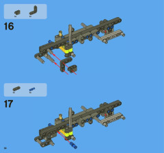 LEGO 8067 instructions page 14 – build guide