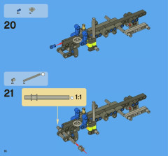 LEGO 8067 instructions page 16 – build guide