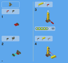 LEGO 8067 instructions page 18 – build guide