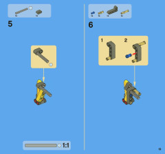 LEGO 8067 instructions page 19 – build guide