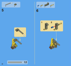 LEGO 8067 instructions page 22 – build guide