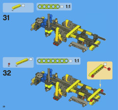 LEGO 8067 instructions page 28 – build guide