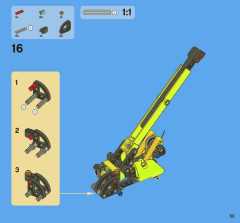 LEGO 8067 instructions page 53 – build guide