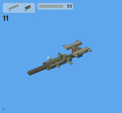 LEGO 8067 instructions page 8 – build guide