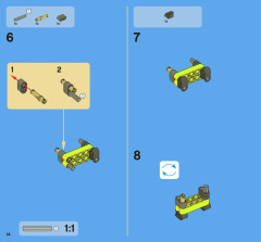 LEGO 8067 instructions page 14 – build guide