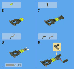 LEGO 8067 instructions page 24 – build guide