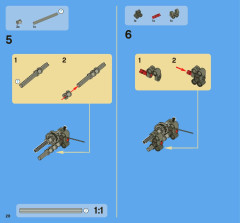 LEGO 8067 instructions page 28 – build guide