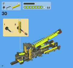LEGO 8067 instructions page 34 – build guide