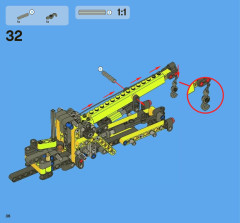 LEGO 8067 instructions page 36 – build guide