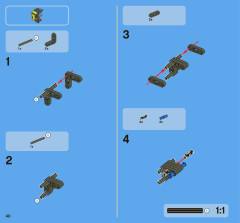 LEGO 8067 instructions page 40 – build guide