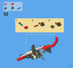 LEGO 8068 instructions page 11 – build guide