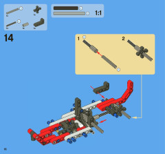 LEGO 8068 instructions page 16 – build guide