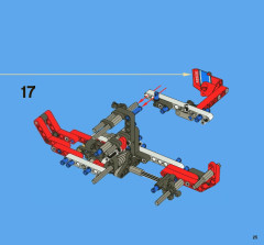 LEGO 8068 instructions page 25 – build guide
