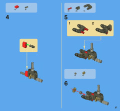 LEGO 8068 instructions page 27 – build guide