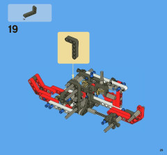 LEGO 8068 instructions page 29 – build guide