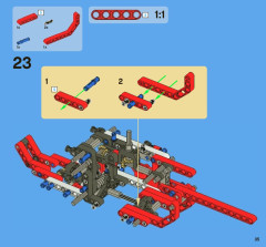 LEGO 8068 instructions page 35 – build guide