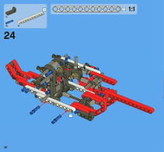LEGO 8068 instructions page 36 – build guide