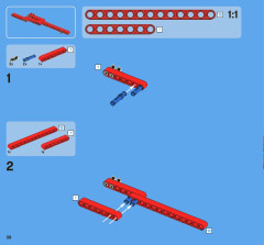 LEGO 8068 instructions page 38 – build guide