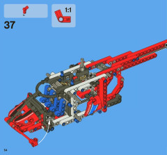 LEGO 8068 instructions page 54 – build guide