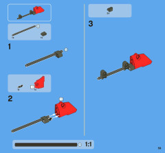 LEGO 8068 instructions page 59 – build guide