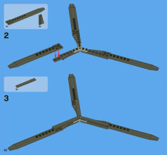 LEGO 8068 instructions page 82 – build guide