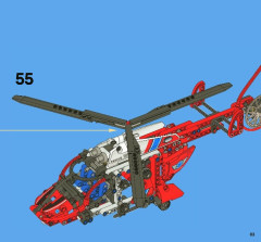 LEGO 8068 instructions page 83 – build guide