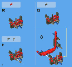 LEGO 8068 instructions page 10 – build guide