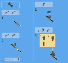 LEGO 8068 instructions page 14 – build guide