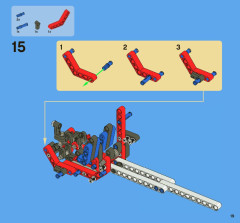 LEGO 8068 instructions page 19 – build guide