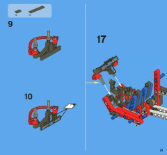 LEGO 8068 instructions page 23 – build guide