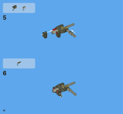 LEGO 8068 instructions page 28 – build guide