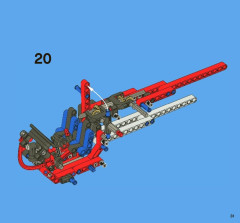 LEGO 8068 instructions page 31 – build guide