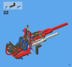 LEGO 8068 instructions page 33 – build guide