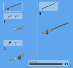 LEGO 8068 instructions page 35 – build guide