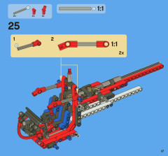 LEGO 8068 instructions page 37 – build guide