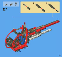 LEGO 8068 instructions page 39 – build guide