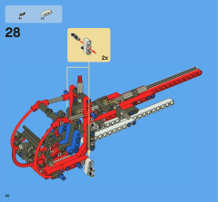 LEGO 8068 instructions page 40 – build guide