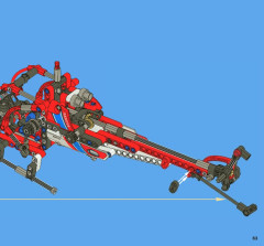 LEGO 8068 instructions page 63 – build guide