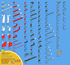 LEGO 8068 instructions page 72 – build guide